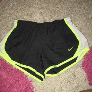 Grey nike shorts!